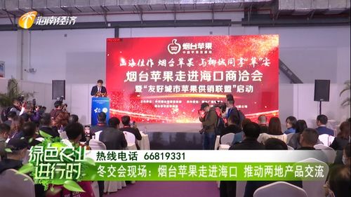 煙臺(tái)蘋果香飄海口 冬交盛會(huì)架起南北交流新橋梁